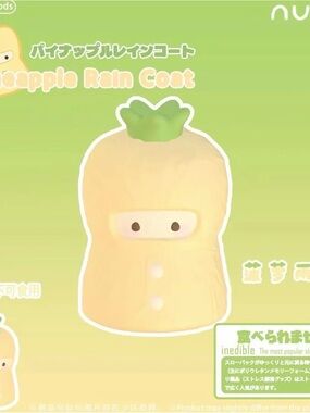 Nunu Pineapple Raincoat Squishy